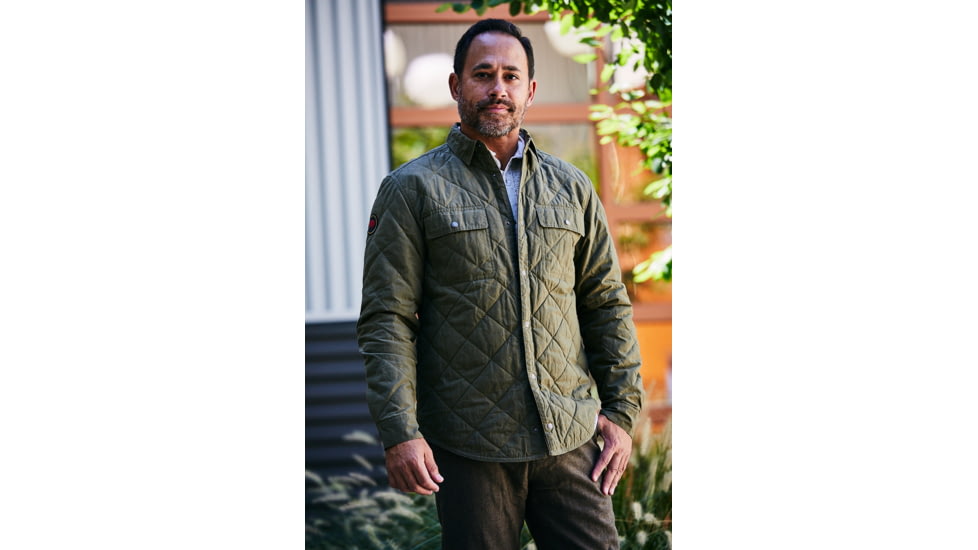 Mountain Khakis Highland Field Quilted Jacket Classic Fit - Mens, Forest Moss, S, N47301FOREST MOSSS