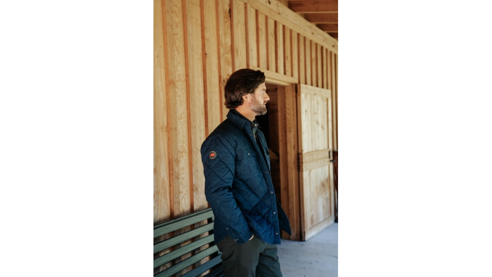 Mountain Khakis Highland Field Quilted Jacket Classic Fit - Mens, Forest Moss, S, N47301FOREST MOSSS