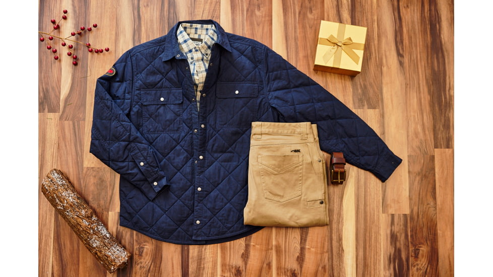 Mountain Khakis Highland Field Quilted Jacket Classic Fit - Mens, Forest Moss, S, N47301FOREST MOSSS