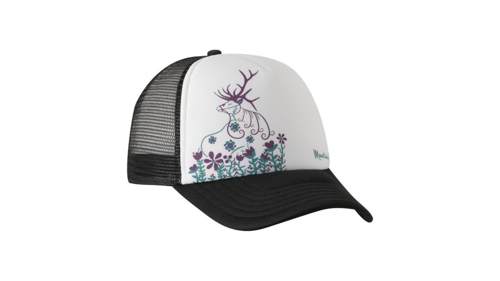 Mountain Khakis Nordic Elk Trucker Cap, Black, One Size 3111076500-Black