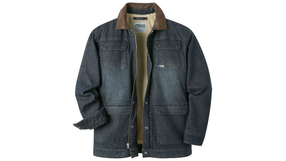 Mountain Khakis Ranch Shearling Jacket - Men's-Dark Denim-Medium