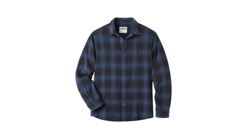 Mountain Khakis Saloon Flannel Shirt - Mens, Twilight, Large, 5756766200-676-Large