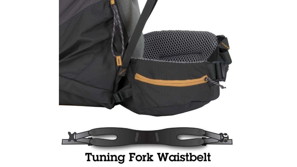 Mountainsmith Apex 100 Liter Backpack, Anvil Gre 16-50120-65