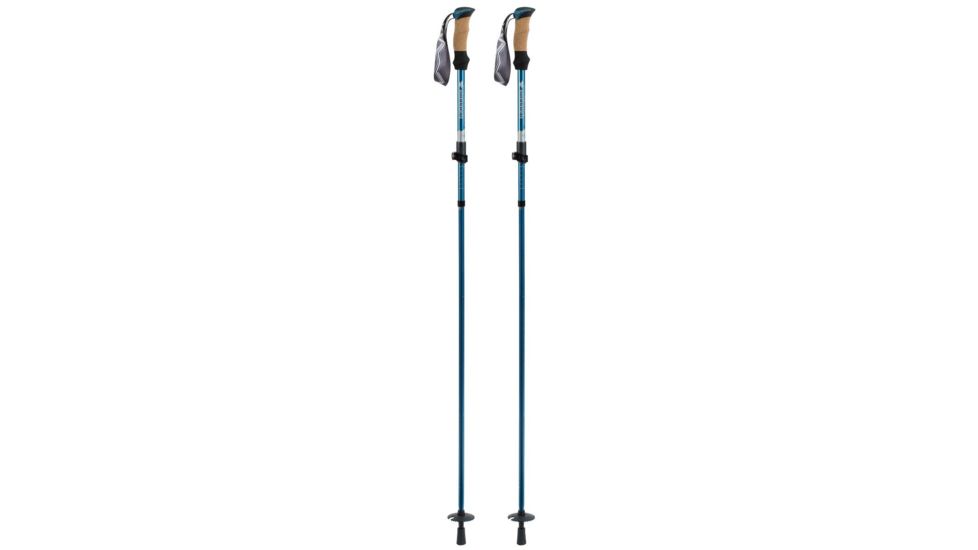 Mountainsmith Halite 7075 Trekking Pole, Moroccan Blue, Pair, 19-9732-30