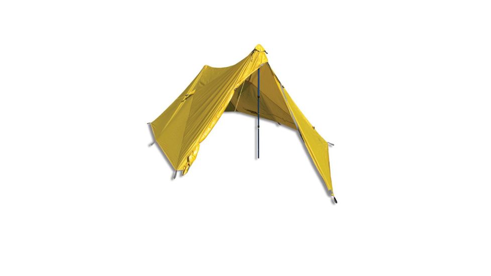Mountainsmith Mountain Shelter LT Lightweight 2-Person 3-Season Tarp, Golden Yellow 13-2019-43