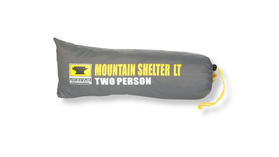 Mountainsmith Mountain Shelter LT Lightweight 2-Person 3-Season Tarp, Golden Yellow 13-2019-43