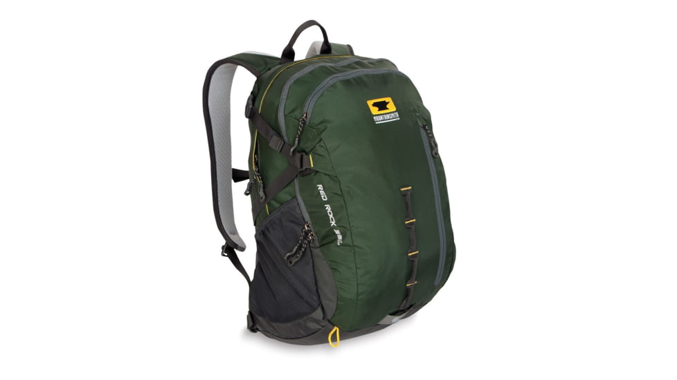Mountainsmith Red Rock 25 Two-Panel Loader Pack w/ Removable 1in. Waist Belt, Evergreen 13-50107-09