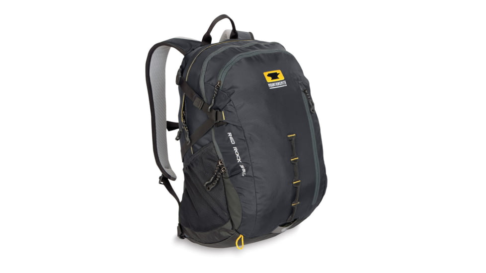 Mountainsmith Red Rock 25 Two-Panel Loader Pack w/ Removable 1in. Waist Belt, Heritage Black 13-50107-01
