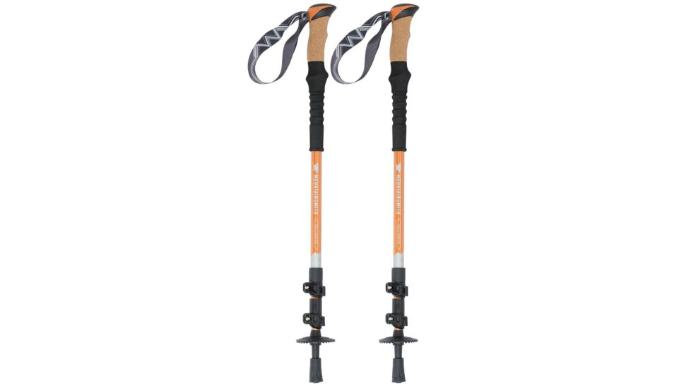 Mountainsmith Tellurite 7075 OLS Trekking Pole, Burnt Ochre, Pair, 19-9752-06