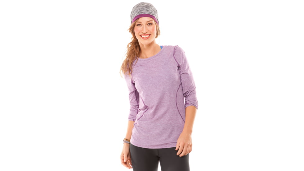Moving Comfort Endurance Long Sleeve - Women's-Velvet Heather-Small