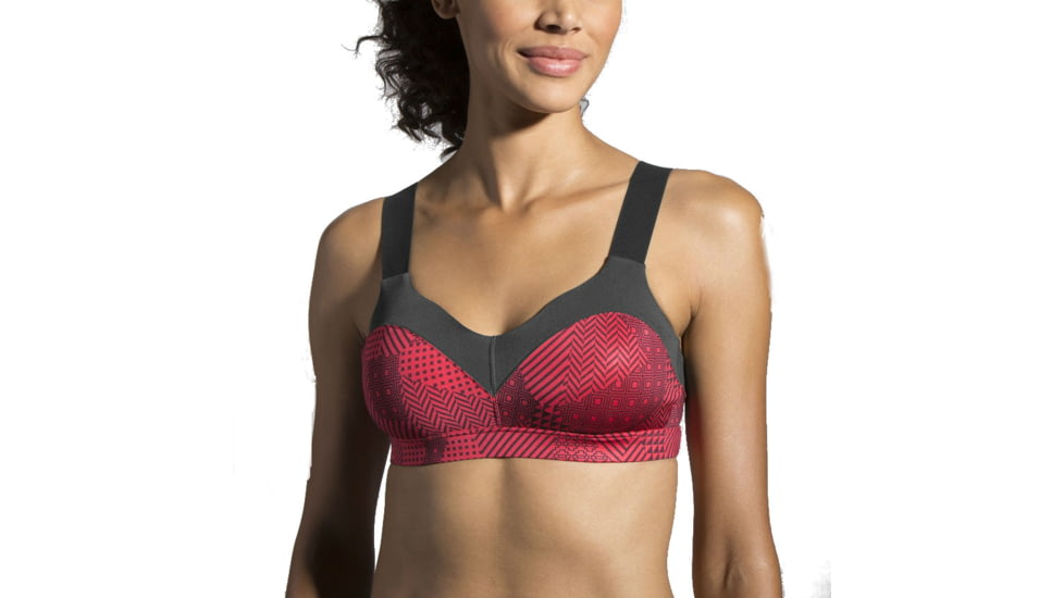 Moving Comfort Hot Shot Bra - Women's-Mosiac/Asphalt-Small