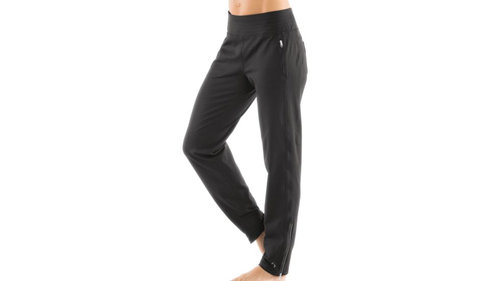 Moving Comfort Just Right Rack Pant - Women's-Black-Regular Inseam-X-Small
