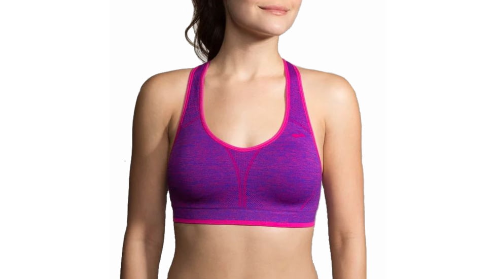 Moving Comfort JustRight Racer - Women's-Heather Petal Cobalt-Small