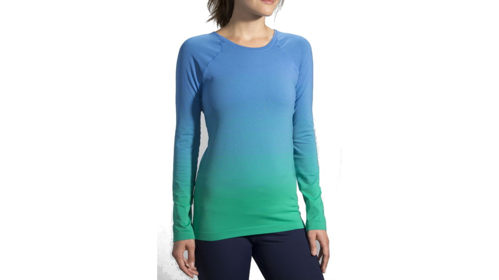 Moving Comfort Streaker Long Sleeve Top - Women's-Parque/Wave-Medium