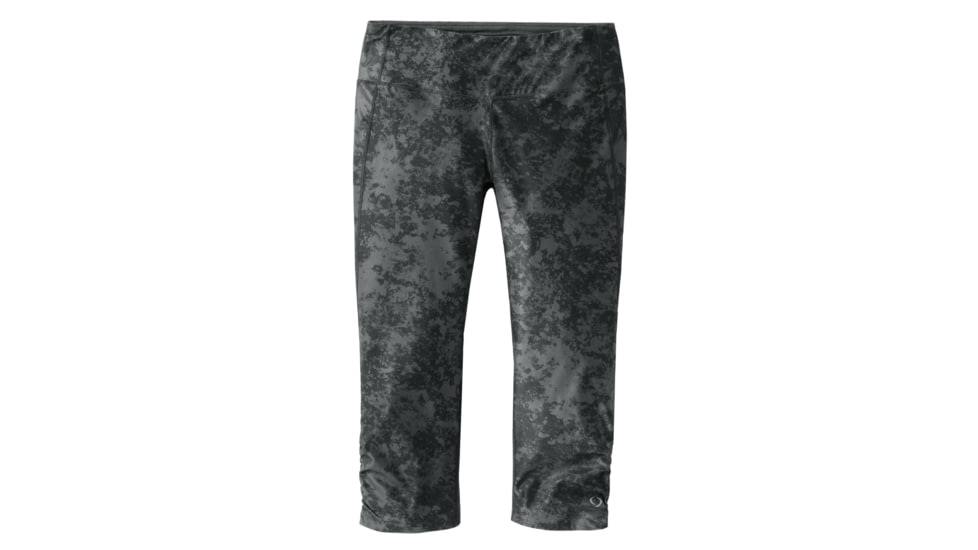 Moving Comfort Switch It Up Capri - Women's-Black Splash-X-Small