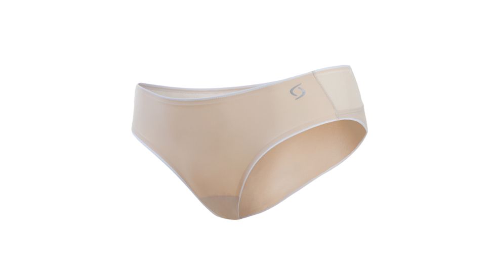 Moving Comfort Workout Bikini - Women's-Latte-Large