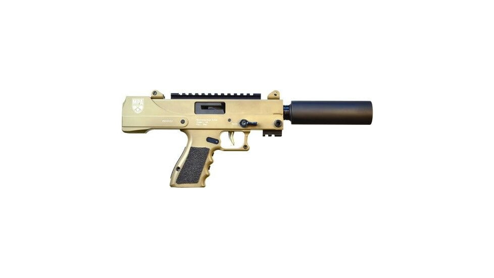 MPA Defender Side-Cocker Semi Auto Pistol, 9mm Luger, 4.5 in Barrel