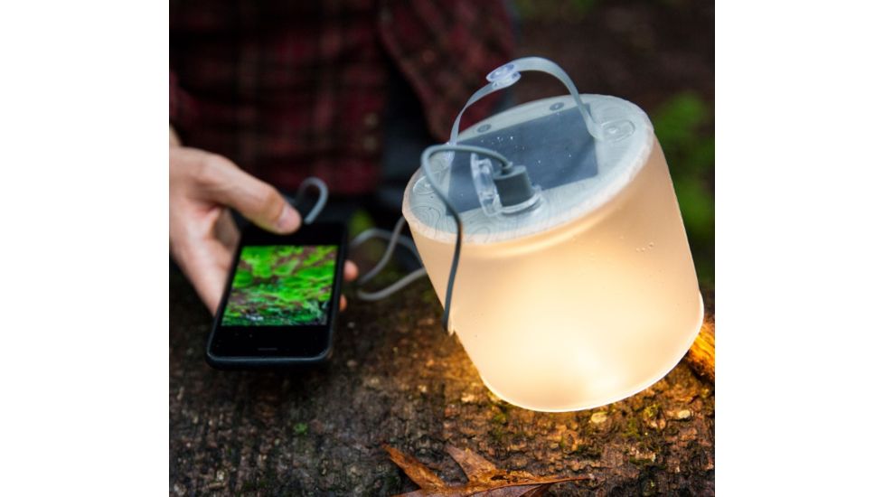 MPOWERD Luci Lux Pro Mobile Lantern, Matte finish, Frosted White 1404-001-001-002