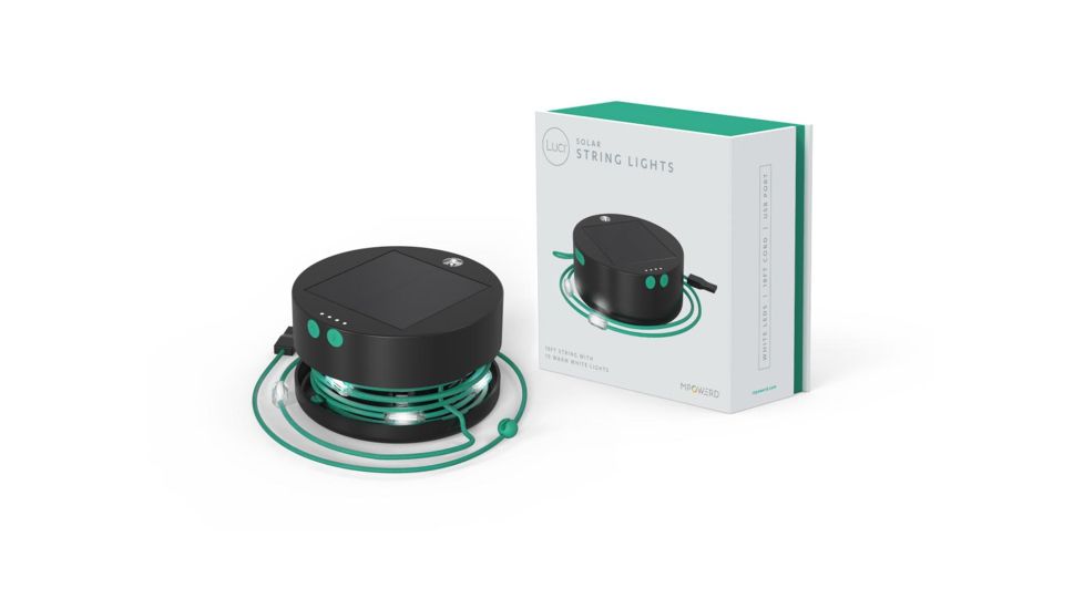 MPOWERD Luci Solar String Lights - Inflatable Lantern, 100 Lumens 1030-001-001-002