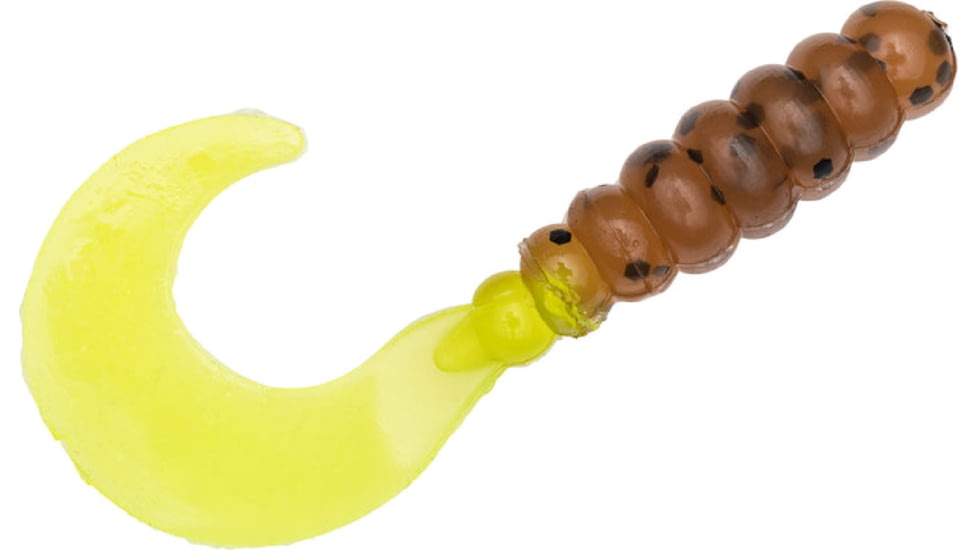 Mr. Crappie Grub, Pumpkinseed-Chart, 2in, MRCG2-48