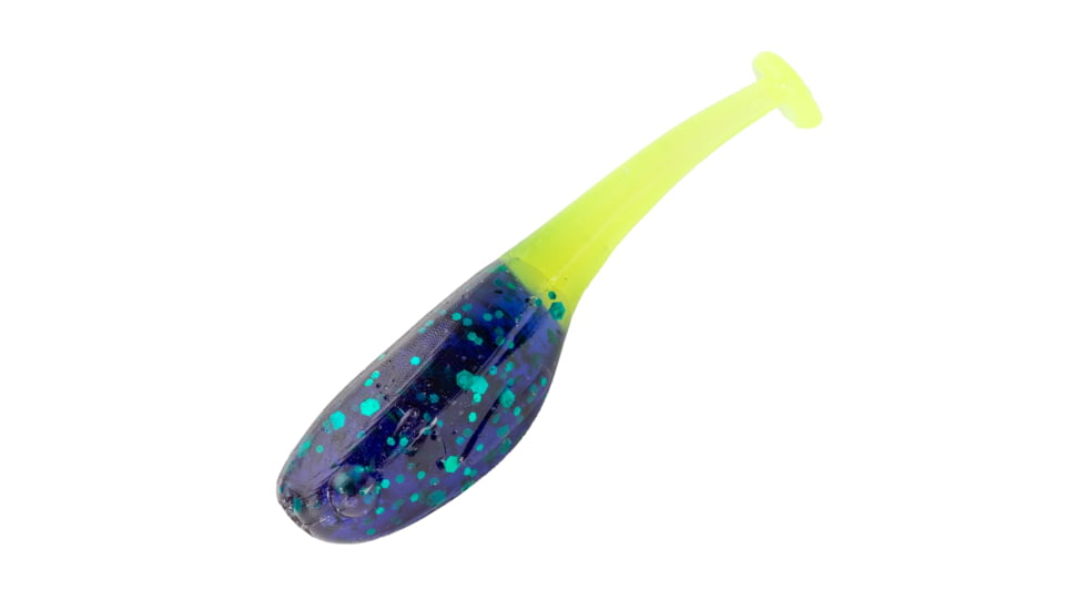 Strike King Mr. Crappie Lil'Suck'r Fishing Lure, Soft Plastic Paddletail Swimbait, 1.5in, 15-Pack, Cajun Cricket, MRCLLSKR-193