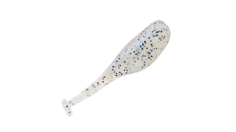 Strike King Mr. Crappie Lil'Suck'r Fishing Lure, Soft Plastic Paddletail Swimbait, 1.5in, 15-Pack, Pumpkin w/ Chartreuse Tail, MRCLLSKR-48