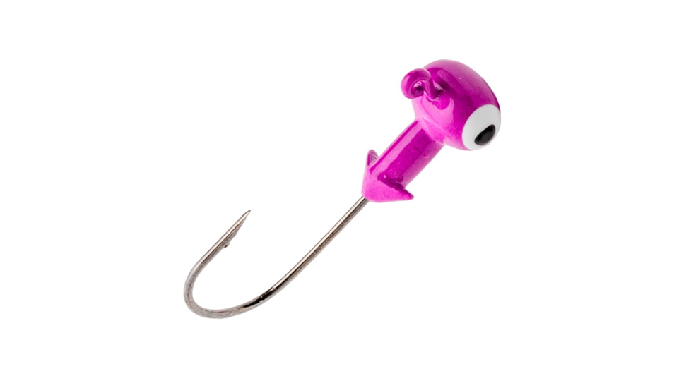 Strike King Mr. Crappie Sausage Head Spins Pre-Rigged Crappie Thunder Fishing Lure, Underspin Jig, 1/16oz, Number 2 Hook, Willow Leaf Blade, 2-Pack, Monkey Shine, MRCSHSIPCT116-227