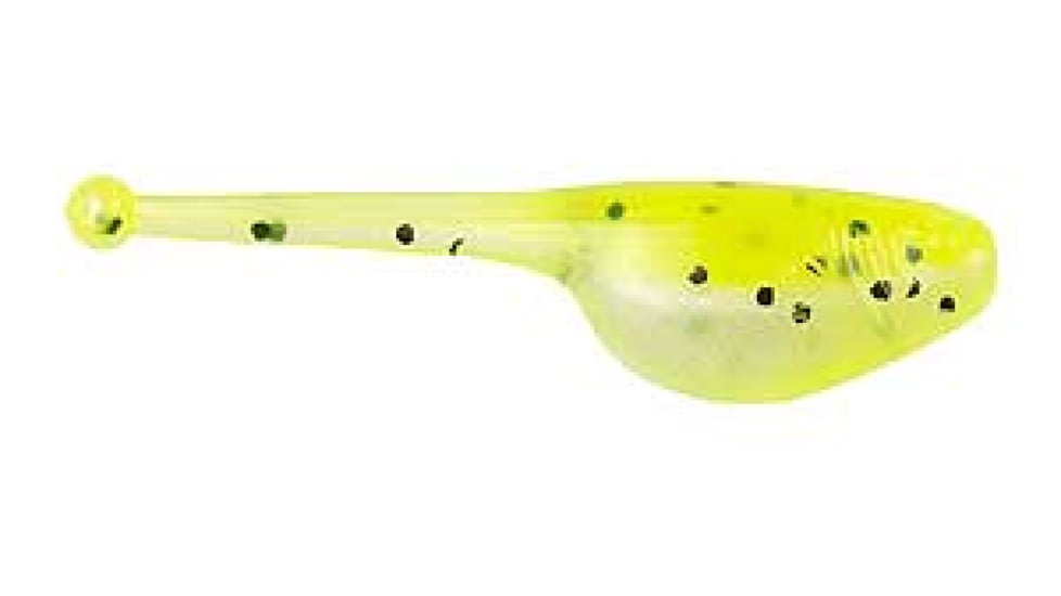 Mr. Crappie by Strike King Shadpole Fishing Lure, Soft Plastic Grub, Pepper Shad, 2in, 15-Pack, MRCSP-224, MRCSP-224