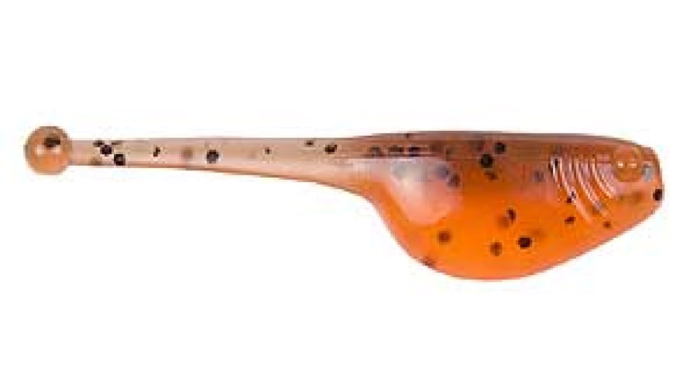 Mr. Crappie by Strike King Shadpole Fishing Lure, Soft Plastic Grub, Punkin Pie, 2in, 15-Pack, MRCSP-230, MRCSP-230