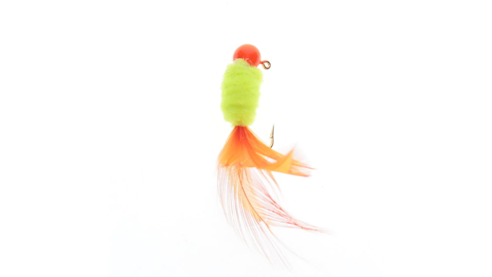 Mr. Crappie by Strike King Slab Daddy Live Hair, Hair Jig Fishing Lure, Gator Bait, 1/8oz, 2-Pack, MRCSBLHJ18-327, MRCSBLHJ18-327