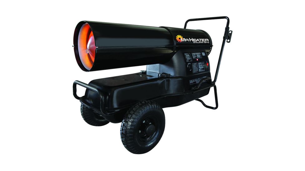 Mr. Heater Forced Air Kerosene Heater - 210000 BTU, Black F270385