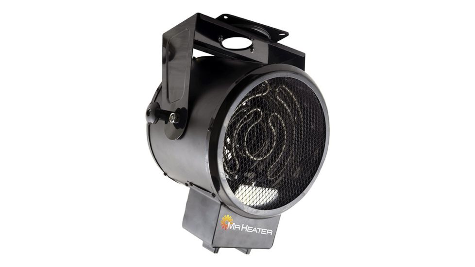 Mr. Heater Portable Forced Air Electric Heater - 18000 BTU/5.3 kW/240-Volt, Black F236130