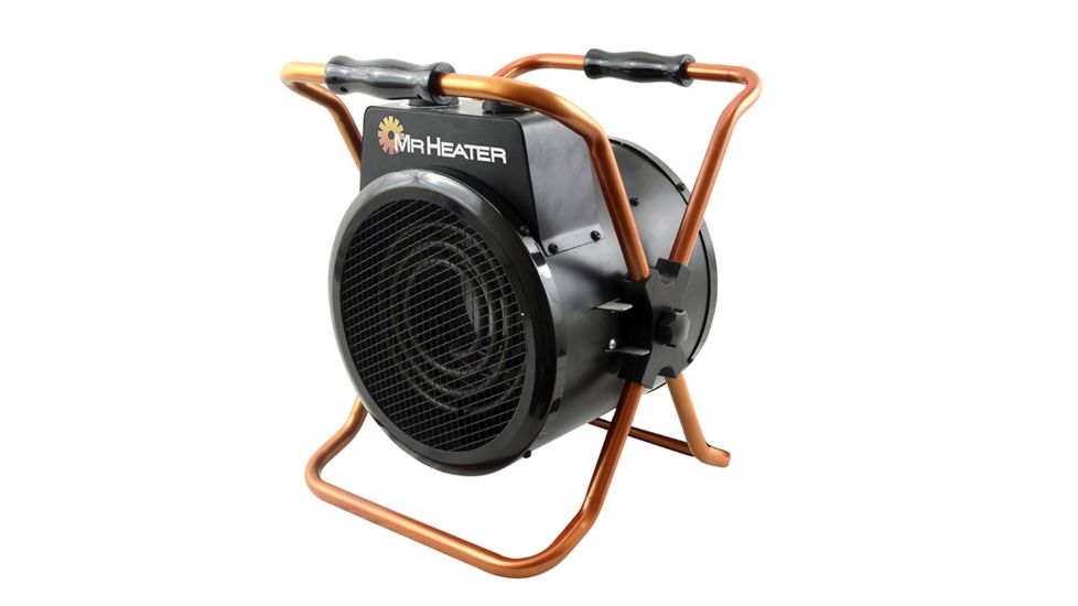 USED Mr. Heater Portable Forced Air Electric Heater - 5000 BTU/1.5 kW/120-Volt, Black, F236120, EDEMO1