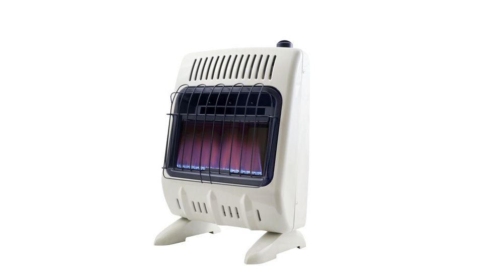 Mr. Heater Vent-Free Blue Flame Natural Gas Heater - 10000 BTU, White, F299711