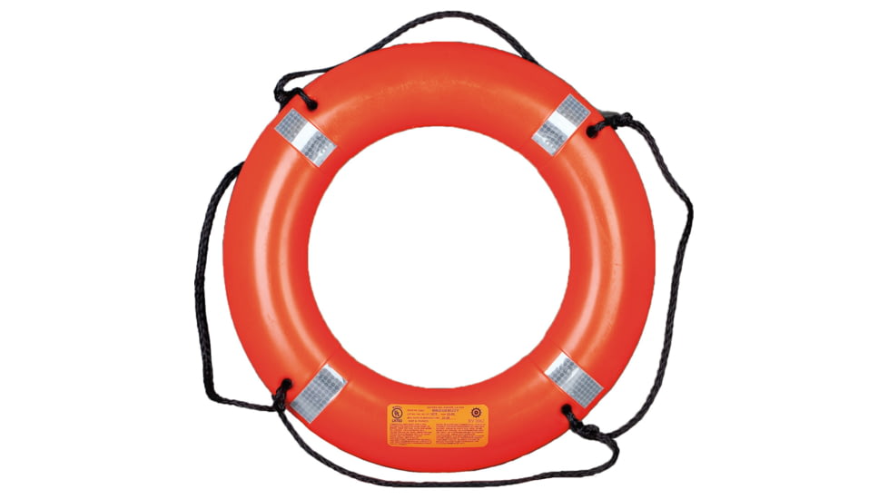 Mrd030 30&quot; Ring Buoy with Reflective Tape, 30-life-ring-buoy-reflective