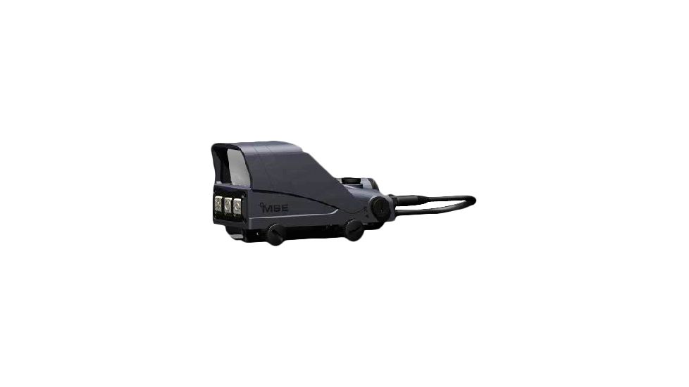 MSE AQC Reflex Sight 35x24mm CR123 Battery Composite Reinforced Polymer Housing, BLACK, 35X24MM AQC1C