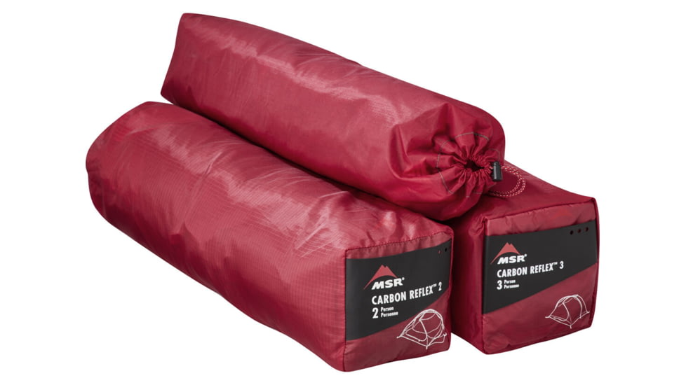 MSR Carbon Reflex 1 Featherweight Tent, Red, 10322