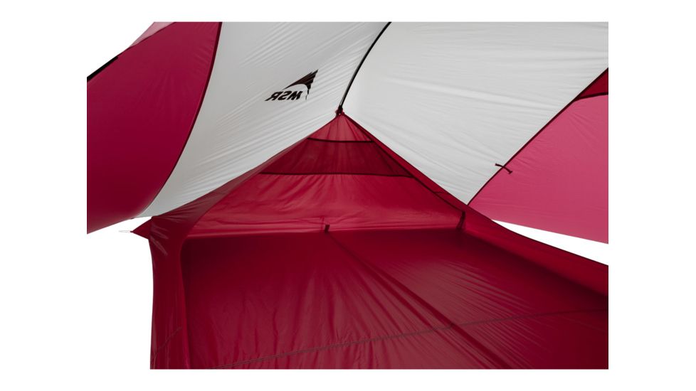 MSR Carbon Reflex 3, Fast and Light Tent And Body, Red, 10324