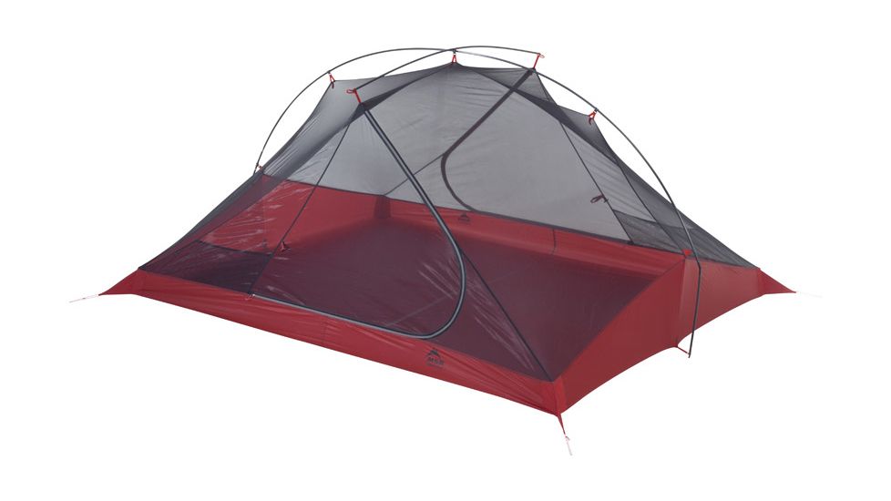 MSR Carbon Reflex 3 Tent - 3 Person, 3 Season-Red