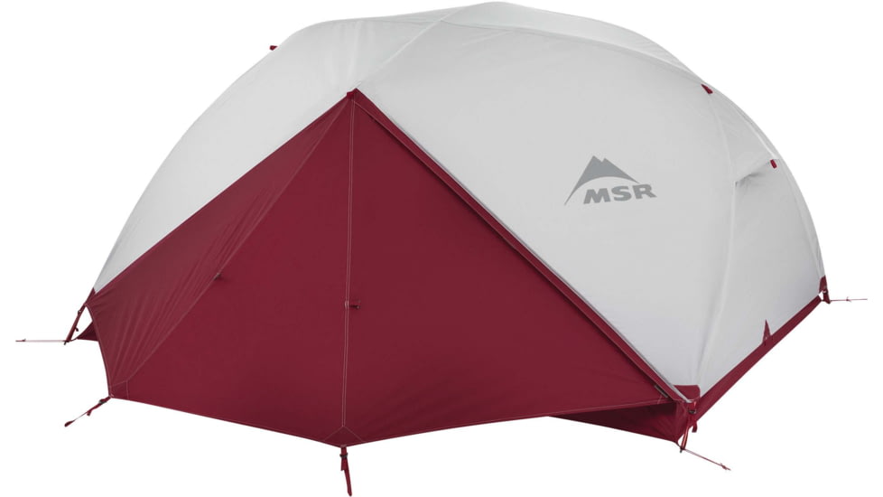 MSR Elixir Tent, 3-Person, White/Red, 10312