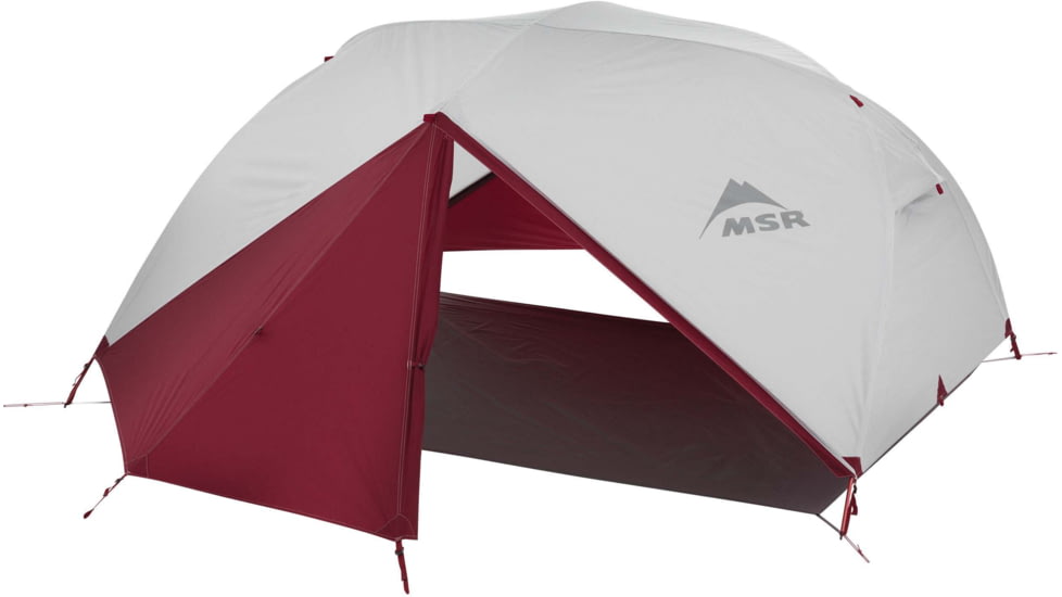 MSR Elixir Tent, 3-Person, White/Red, 10312