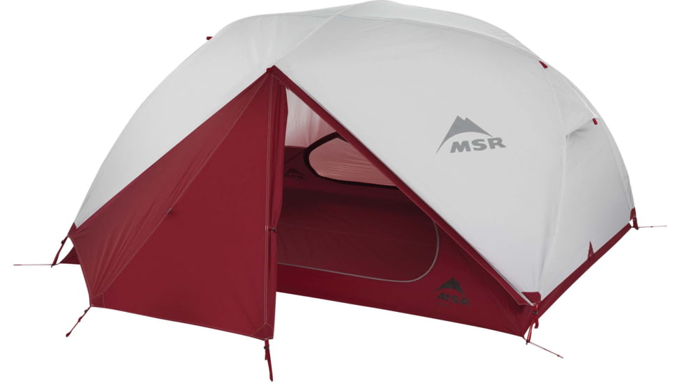 MSR Elixir Tent, 3-Person, White/Red, 10312