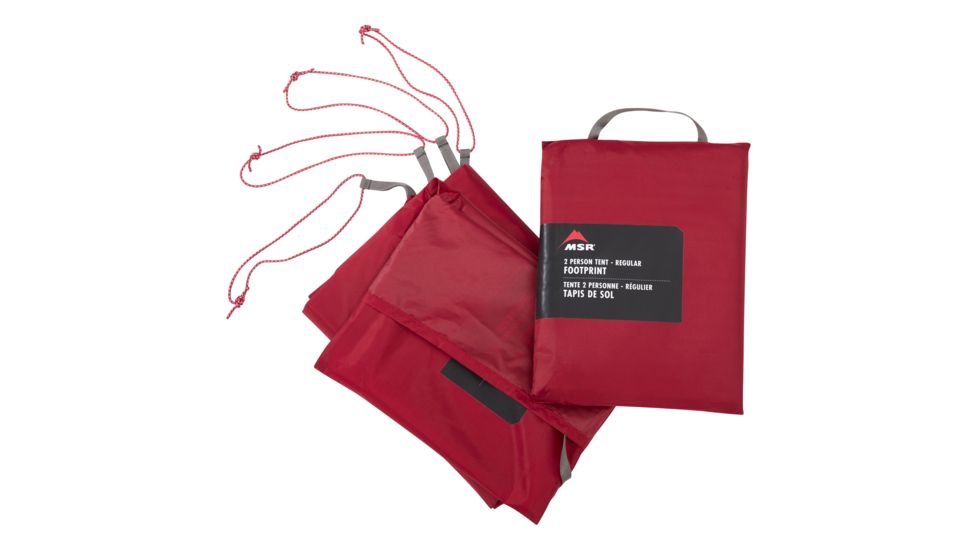 MSR Footprint Universal 4 Tent, Regular, Red, 13135