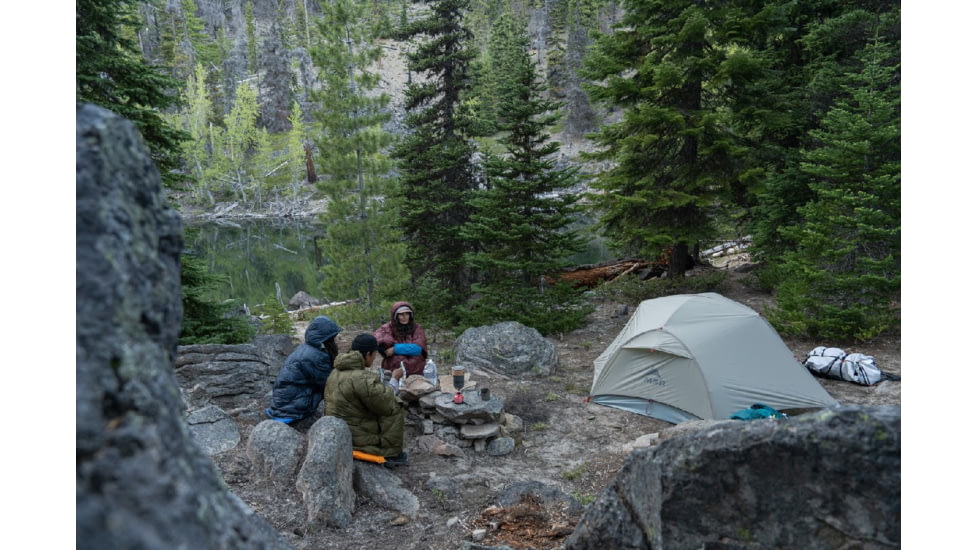 MSR Hubba Hubba LT 2P Tent, Sandstone, 2, 13937