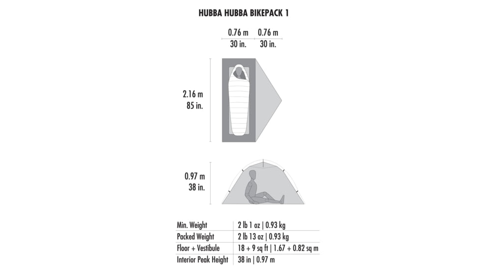 MSR Hubba Hubba Bikepack