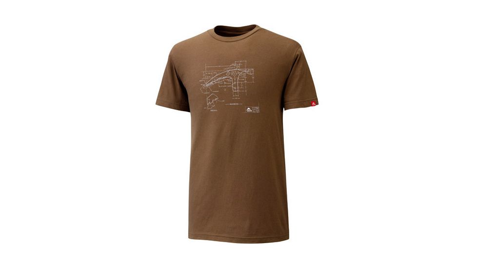 MSR Tech Ice Axe T-Shirt Clearance-Brown-Large