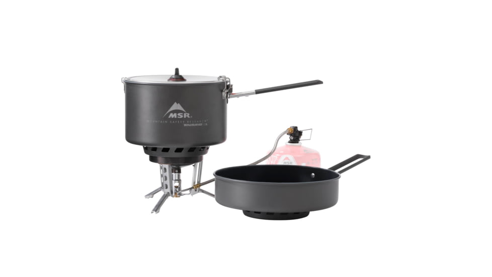 MSR WindBurner Stove System Combo, 2.5 LTR + 1.5 LTR, 13492