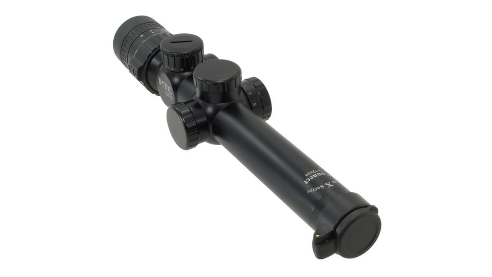 MTC Optics Viper Connect SL 3-12x24  Rifle Scope, AMD Reticle, Black VC31224AMD