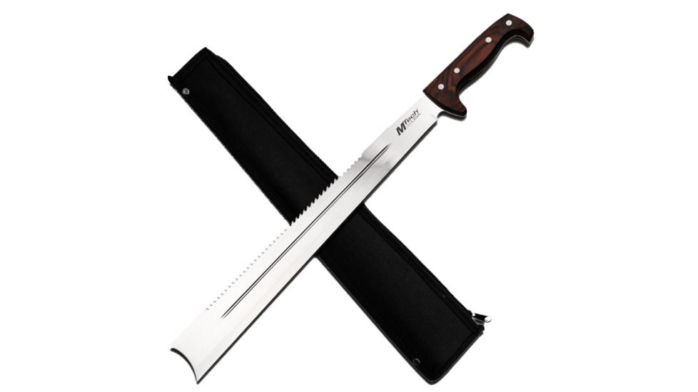 Mtech 23in. Carbon Steel/Wood Handle MT 20-09T