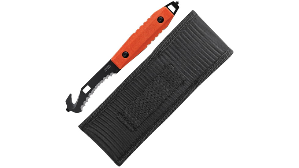 Mtech Fixed Blade Guthook Red, MTFIX008RD